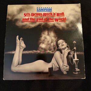 Vintage National Lampoon Sex‎ Drugs Rock an’ Roll and the End Of The World Vinyl